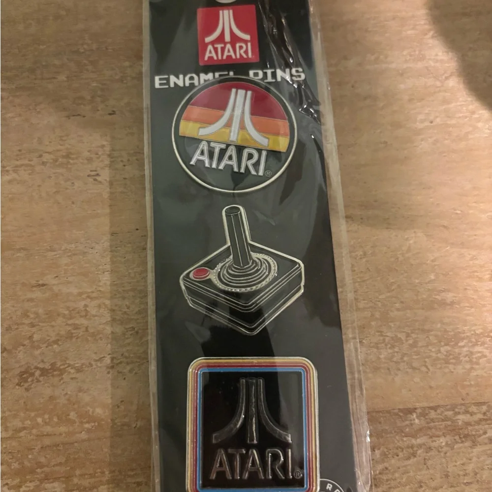 Atari Enamel Iconic Collector Pins Set